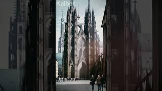 10-year transformation of the köln cathedral #fypyoutube #aiart #köln #fyptik #fypシ゚ #fyp