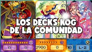 TODOS los DECKS de mi COMUNIDAD que LLEGARON a KING OF GAMES | Julio 2024