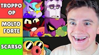 VALUTO I MIGLIORI E PEGGIORI BRAWLER SU BRAWL STARS!!! Tier List