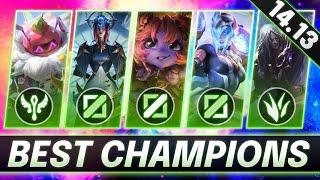 LOW and HIGH ELO PICKS In 14.13 for Every Role - Broken Champions to MAIN - LoL Guide Patch 14.13