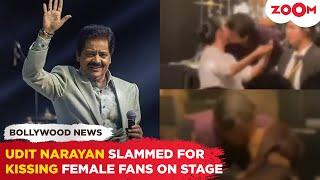 Udit Narayan faces severe BACKLASH from netizens for KISSING female fans during live concert