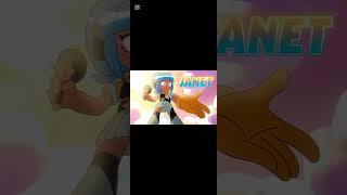 Brawlstars Melodie janet ☠️ #shorts #viral #brawlstars #brawl #viralvideo