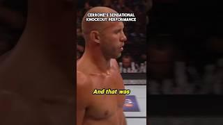 UFC : Cerrone's Sensational Knockout Performance