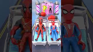 New Kiss & Punch Run Spider-man vs Deadpool Funny Challenge! #gta