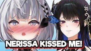 Nerissa barge-in to Zeta's Room mid-stream then KISS her !