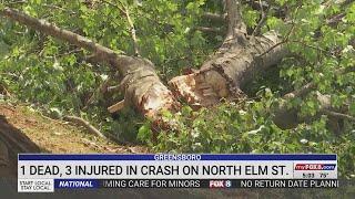 1 dead, 3 injured in crash on North Elm Street in Greensboro