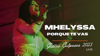 Mhelyssa, @AutumnsMidnight  / "PORQUE TE VAS" (Cover Jeanette) #ENVIVO desde CDMX