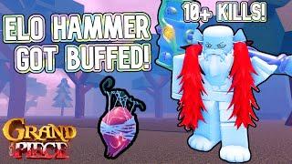 [GPO] THE CHANGE TO ELO HAMMER MADE IT INSANE! 17K+ DAMAGE GAME!