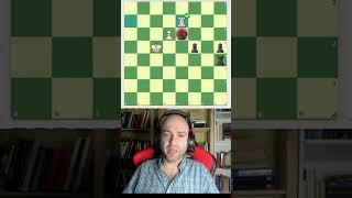 Problema de finales sencillo de 2437 de ELO #ajedrez #chess #tactica #problema #tecnica #calculo