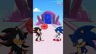 Kiss Run Challenge: Sonic vs Shadow