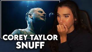 BEAUTIFULLY HEAVY! First time Reaction to Corey Taylor - "Snuff"