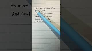 Let's sing and learn English : Sealed With A Kiss (3) | By : Brian Hyland #shorts