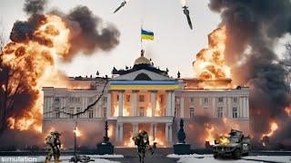 13 Minutes Ago! Ukrainian Presidential Building Destroyed by Russian Missile Attack