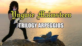 Yngwie Malmsteen's 2 String Arpeggios