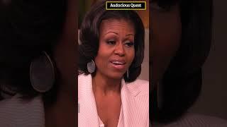 Michelle Obama Talks About Her First Kiss With Barack Obama | Shorts