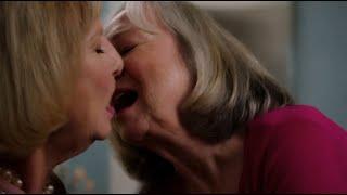 Older Women Kissing - Lesbian Love Scene