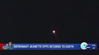 Astronaut Jeanette Epps Returns to Earth