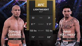 DONALD CERRONE vs. MAX HOLLOWAY - Lightweight Division