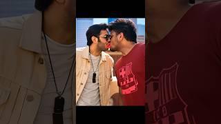 CARRYMINATI KISSING #carryminati #kiss #kissing #funny #shorts #shocking