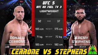 UFC 5 - CERRONE VS STEPHENS