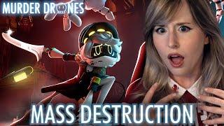 LORE ENTHUSIAST REACTS TO MURDER DRONES - MASS DESTRUCTION - EPISODE 7