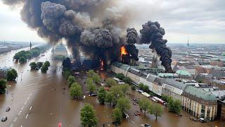 TOP 30 minutes of natural disasters! Large-scale events in the world was caught on camera!