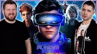 My friend watches READY PLAYER ONE for the FIRST time || Movie Reaction