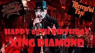 Happy 68th Birthday King Diamond & BONUS (the darkest king of all)