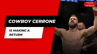 Cowboy Cerrone Wants To RUIN His UFC Career