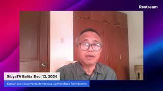 SibyaTV Balita | Dec. 12, 2024