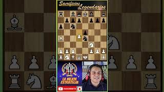 #SHORTS Sacrificio para Eliminar la Defensa  #chess #mate #checkmate #ajedrez  #chessgame #elo