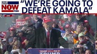 Trump speaks at campaign rally in Pennsylvania, calls out Kamala Harris | LiveNOW from FOX