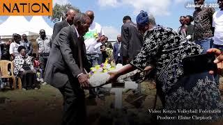 Kenyan volleyball star Janet Wanja buried at Langata Cemetery