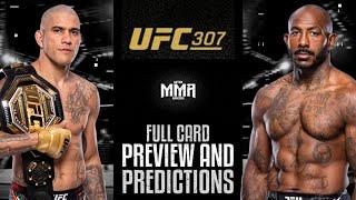 UFC 307: Pereira vs. Rountree Full Card Preview and Predictions