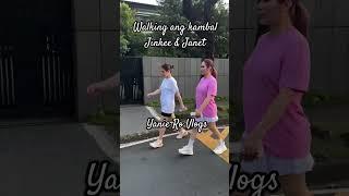 Walking Jinkee & Janet #trendingshorts #jinkeepacquiao #viralvideo #fyp #viralvideo #viralshort