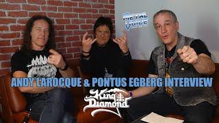 KING DIAMOND's Andy LaRocque & Pontus Egberg Interview-Spider lily & Electro Therapy & Album Updates