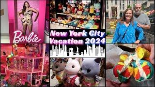 Our Vacation in New York City 2024 Day 5 Part I: FAO Schwarz, Rockefeller Center, St. Patrick's