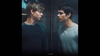 "oh, won't you kiss me on the mouth & love me like a sailor?" - NEWTMAS 4K EDIT #shorts #mazerunner