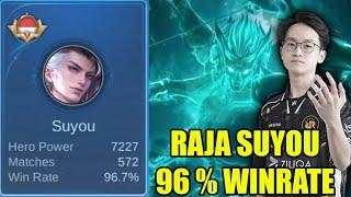 Raja Suyou 96% winrate ini lebih jago dari rrq sutsujin katanya wah gila emang sejago apa sih?