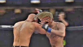 Donald Trump commentates my UFC 4 fight! #ufc4