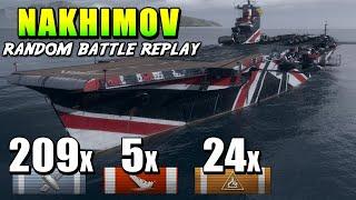 Admiral Nakhimov - Rockets are the best at dealing damage