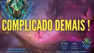 O DRAMA DA MENINA QUE NAO SOBE DE ELO | ENTENDA | MOBILE LEGENDS