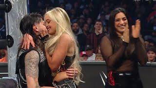 Liv kiss Dom Dom In SmackDown.