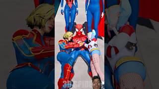 Kiss Run: Spiderman vs Hulk In Barry Prison #gta #spiderman