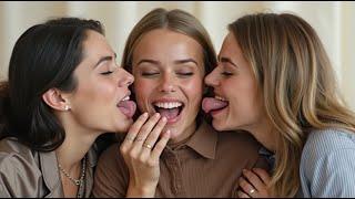 Love 3 girls| Lesbian Kissing Scenes| Lesbian Kissing | Mature and Young Adult