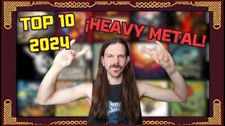 ¡TOP de los MEJORES DISCOS de HEAVY METAL de 2024 que DEBES escuchar!