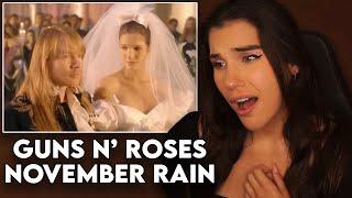 GORGEOUS BALLAD!! First Time Reaction to Guns N' Roses - "November Rain"