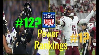 NFL Week 5 Power Rankings