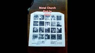 Metal Church - first lp - 1984 #metalchurch #vinylcollection #heavymetal