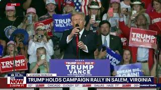 FULL SPEECH: Trump holds rally in Salem, Virginia